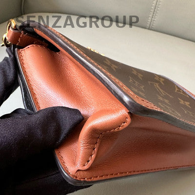 Louis Vuitton Monogram Dauphine Chain Wallet on Strap Crossbody Bag