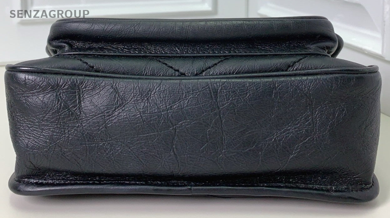 Saint Laurent Niki PM Chain Shoulder Bag Black Used Women Classic