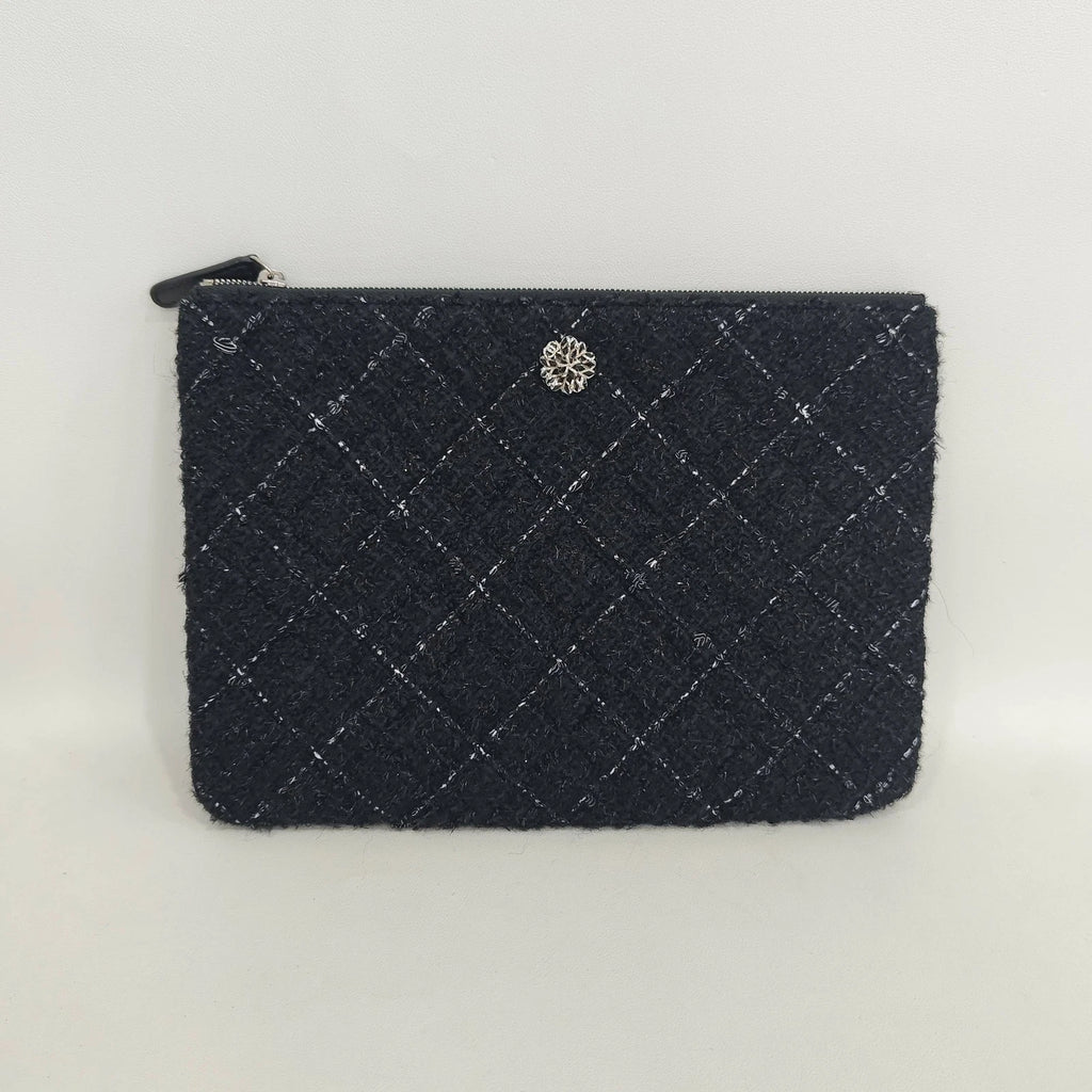 CHANEL Leather Clutch Evening Bag for Women