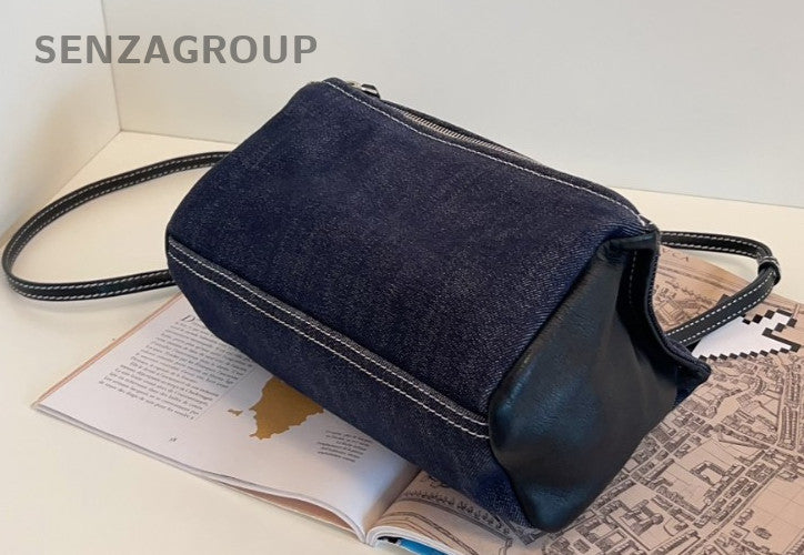 Givenchy Pandora Box Small Denim Crossbody Shoulder bag Women