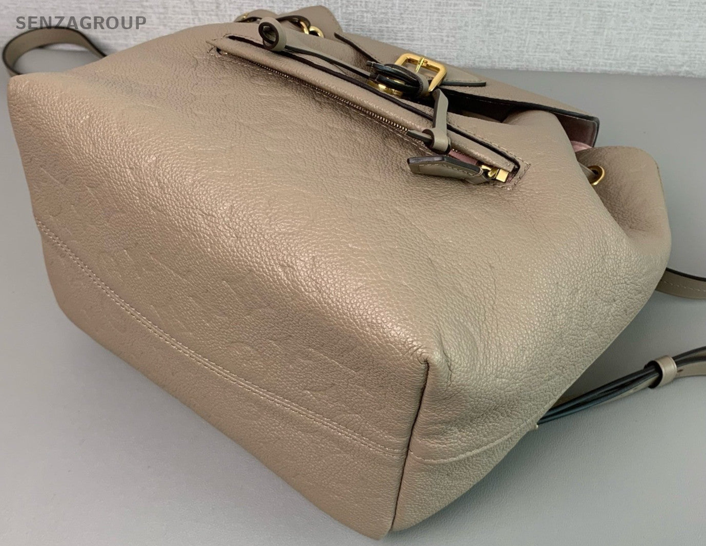 Louis Vuitton Montsouris Backpack Elephant Grey Alomost Brand NEW Chip Version