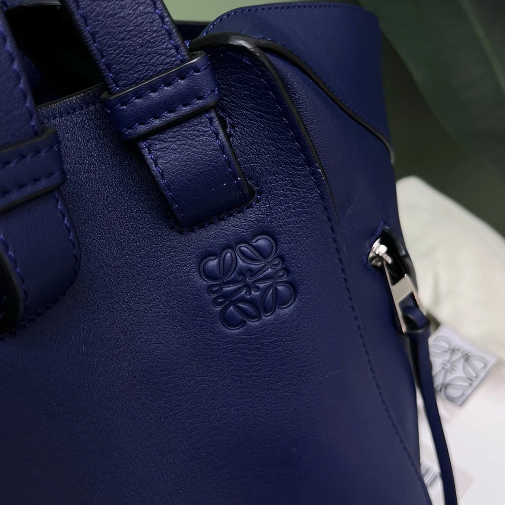 Loewe Hammock Blue Top Handle Bag Crossbody Bag Shoulder Bag Women