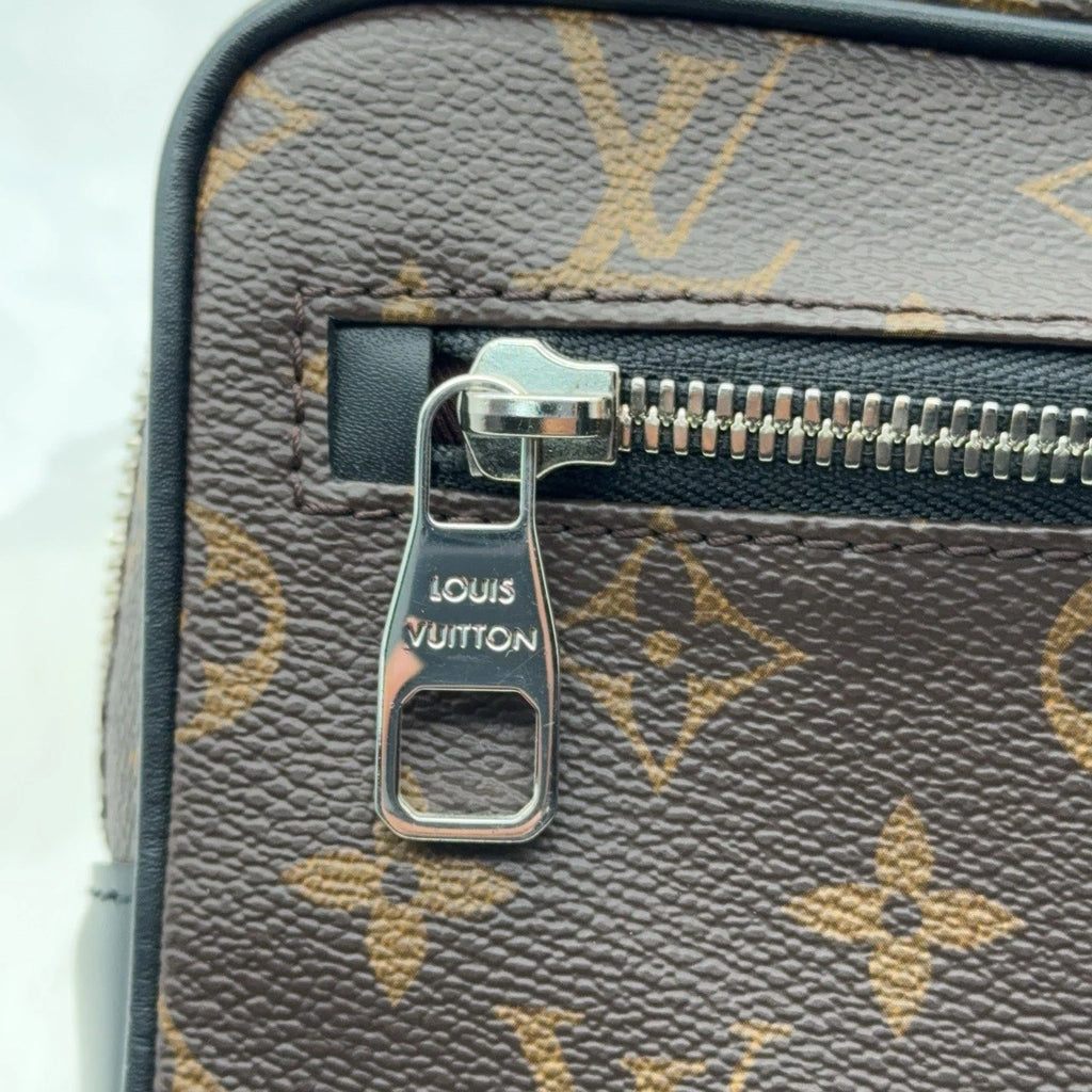 Louis Vuitton Monogram Canvas Leather Kasai Wristlet Clutch For Women
