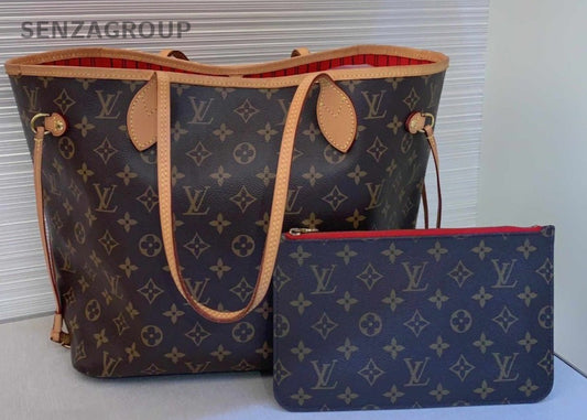 Louis Vuitton Monogram Neverfull Medium with Subpackage tote Shoulder bag