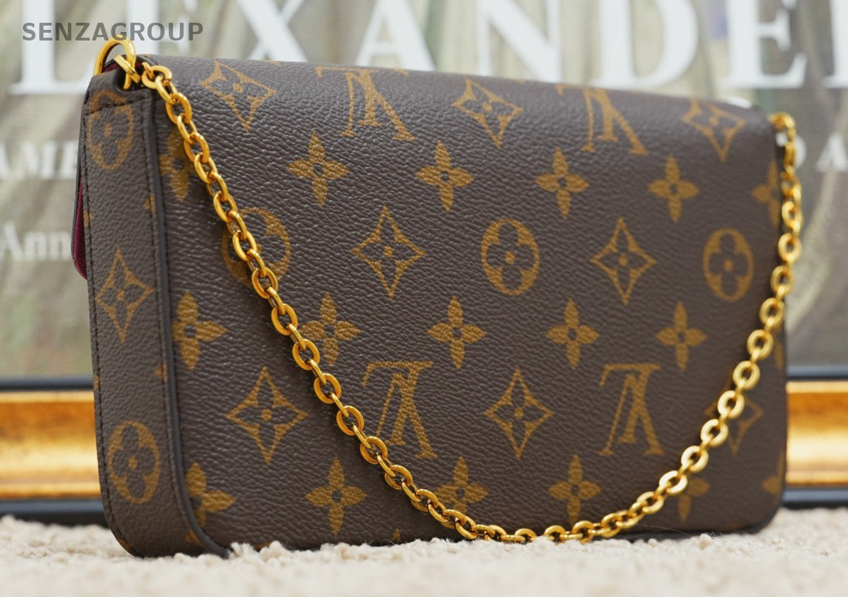 Louis Vuitton POCHETTE FÉLICIE Monogram Shoulder bag Chain Women