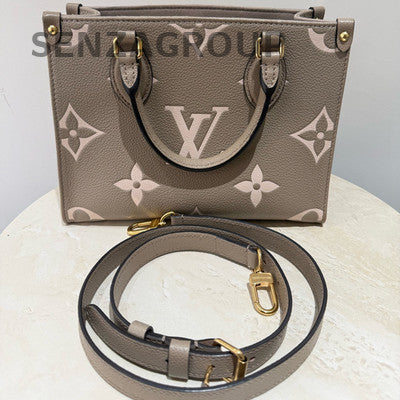 Louis Vuitton OnTheGo GM Grey Monogram Tote Bag - Women's Classic