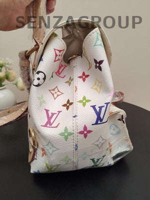 Louis Vuitton Vebice White Multicolor Backpack - Classic Women's Print