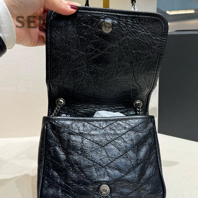 Saint Laurent Niki Mini WOC Black Leather Crossbody Bag - Excellent Condition