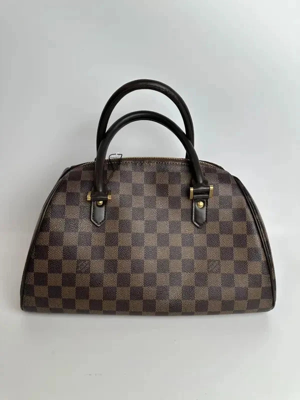 SJ0001 XP01647 Louis Vuitton top handle bag LV Damier Ebene pillow bag