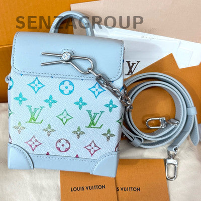 Louis Vuitton Spring Capsule Grey Multicolor Steamer Shoulder Bag Unisex