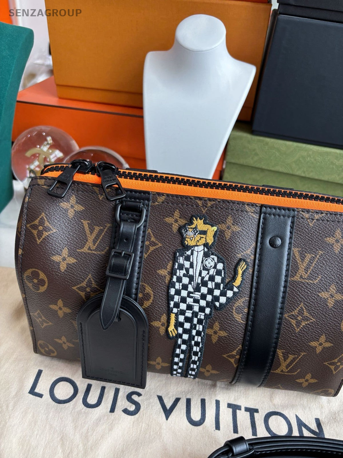 Louis Vuitton M45652 Friends City Keepall Monogram Black Crossbody bag