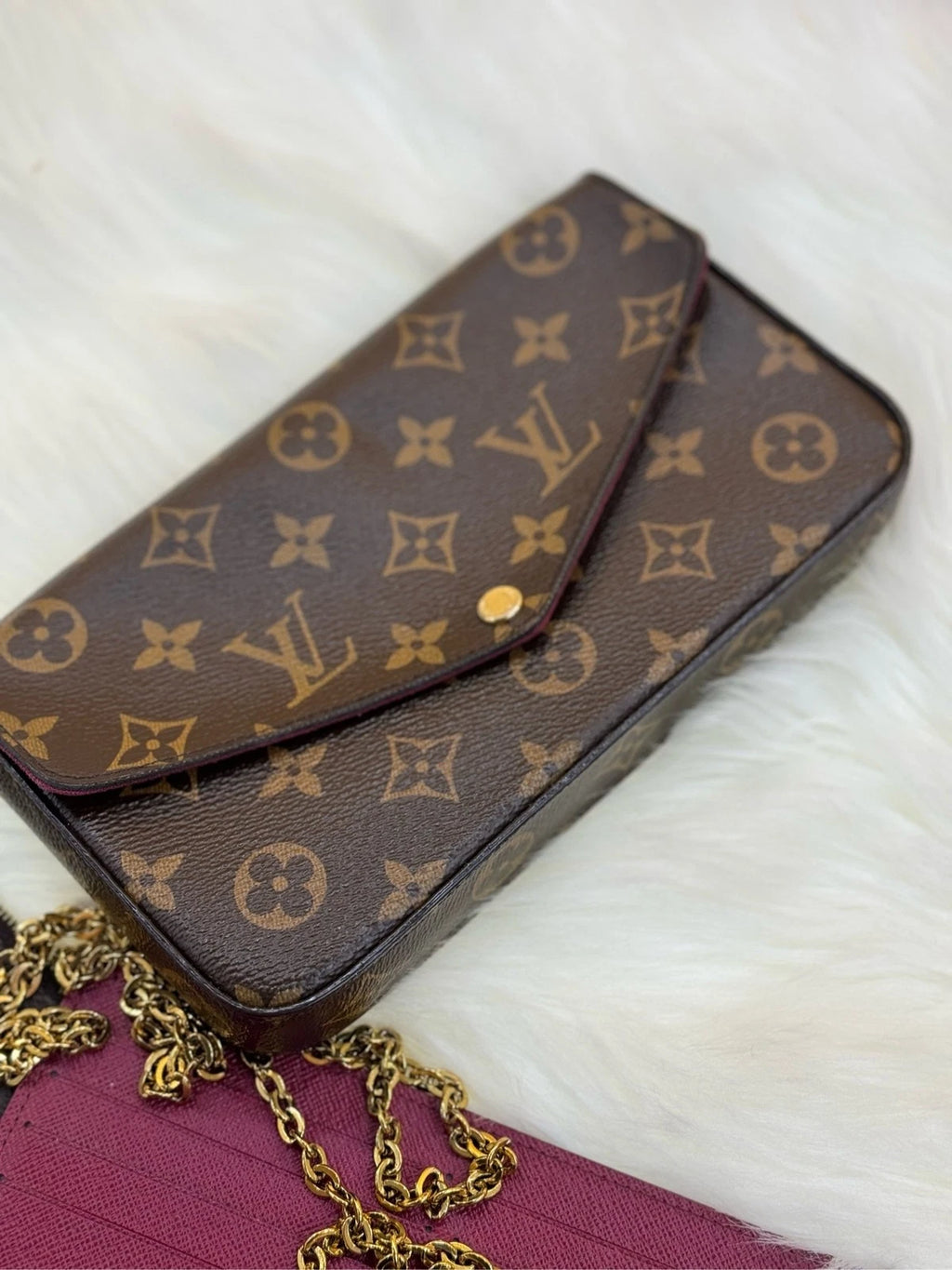 Louis Vuitton Monogram 3-in-1 Canvas Crossbody Shoulder Bag For Women