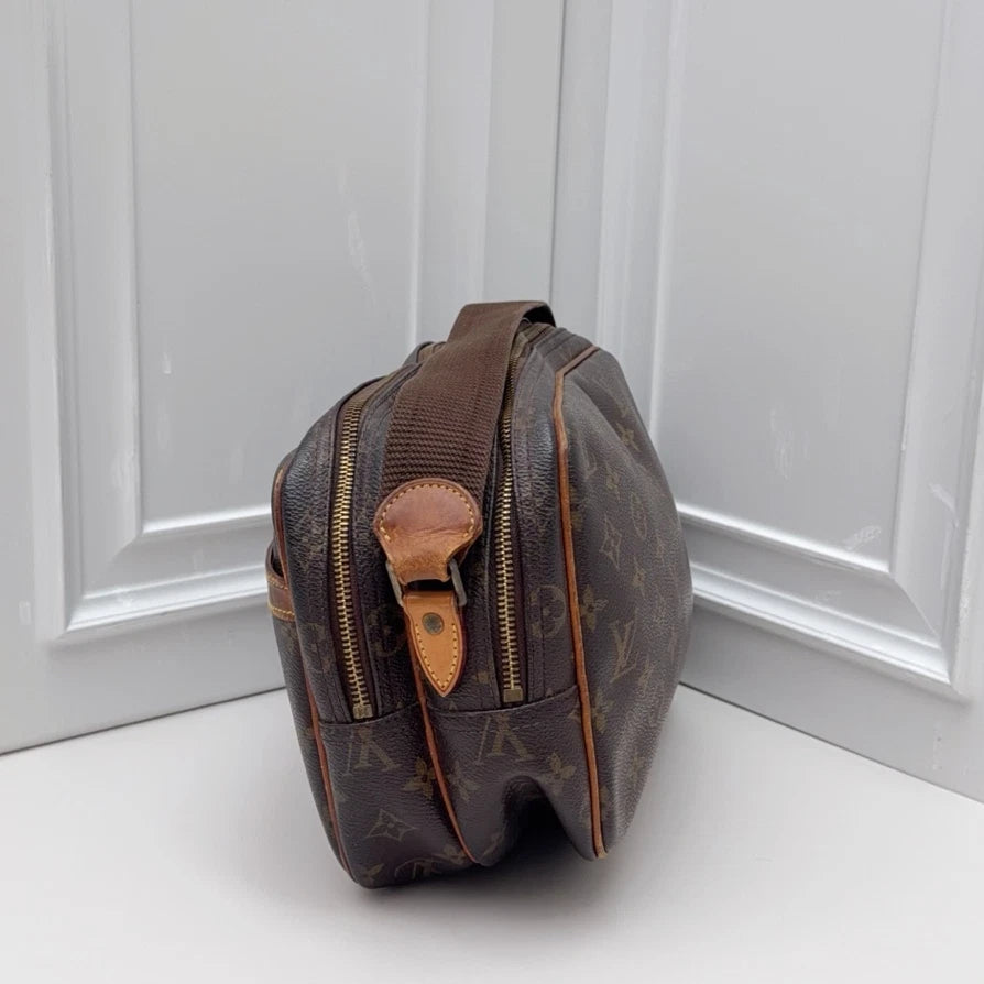 Louis Vuitton Monogram Canvas 2Ways Shoulder Crossbody Bag Brown Women