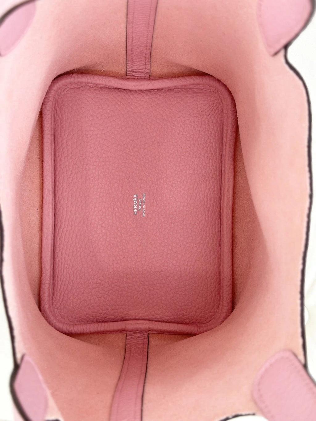 Hermes Picotin 18 Bucket Top Handle Bag Pink Silver Hardware Women S