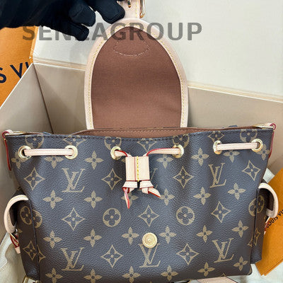 Louis Vuitton Odyssey Small Monogram Backpack Brown Women's Classic