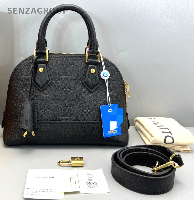 Louis Vuitton Alma BB Monogram Empreinte Top Handle 2way Shoulder bag Women