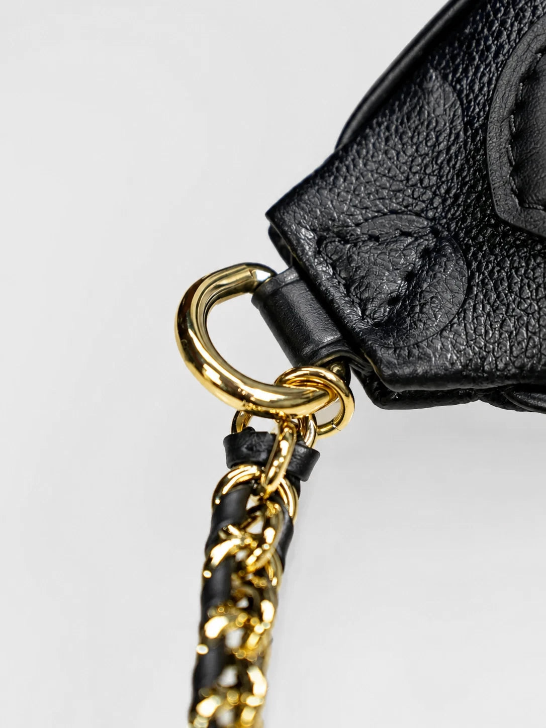 Louis Vuitton High Rise PM Bumbag Monogram Empreinte Black Excellent