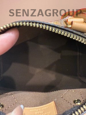 Louis Vuitton Nano Speedy Monogram Handbag - Classic Women's Crossbody