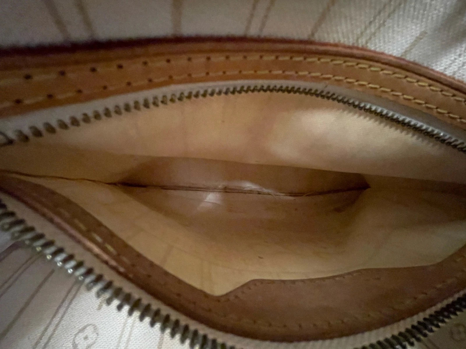 Louis Vuitton Neverfull Damier Shoulder Bag Tote Bag Excellent