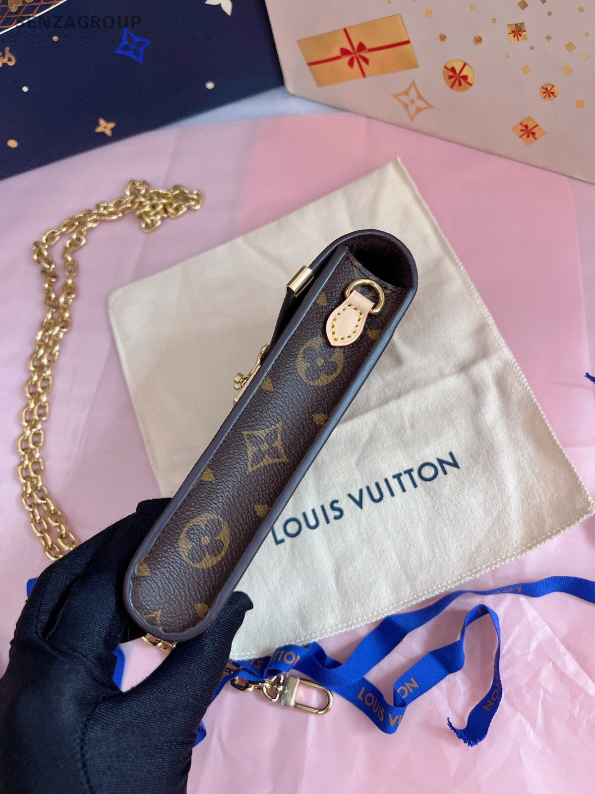 Louis Vuitton Metis Phone case Monogram Chain Shoulder bag Brand NEW