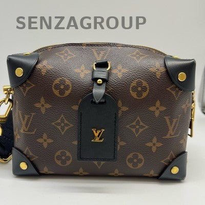 Louis Vuitton Petite Malle Souple Monogram Soft Box Shoulder Bag