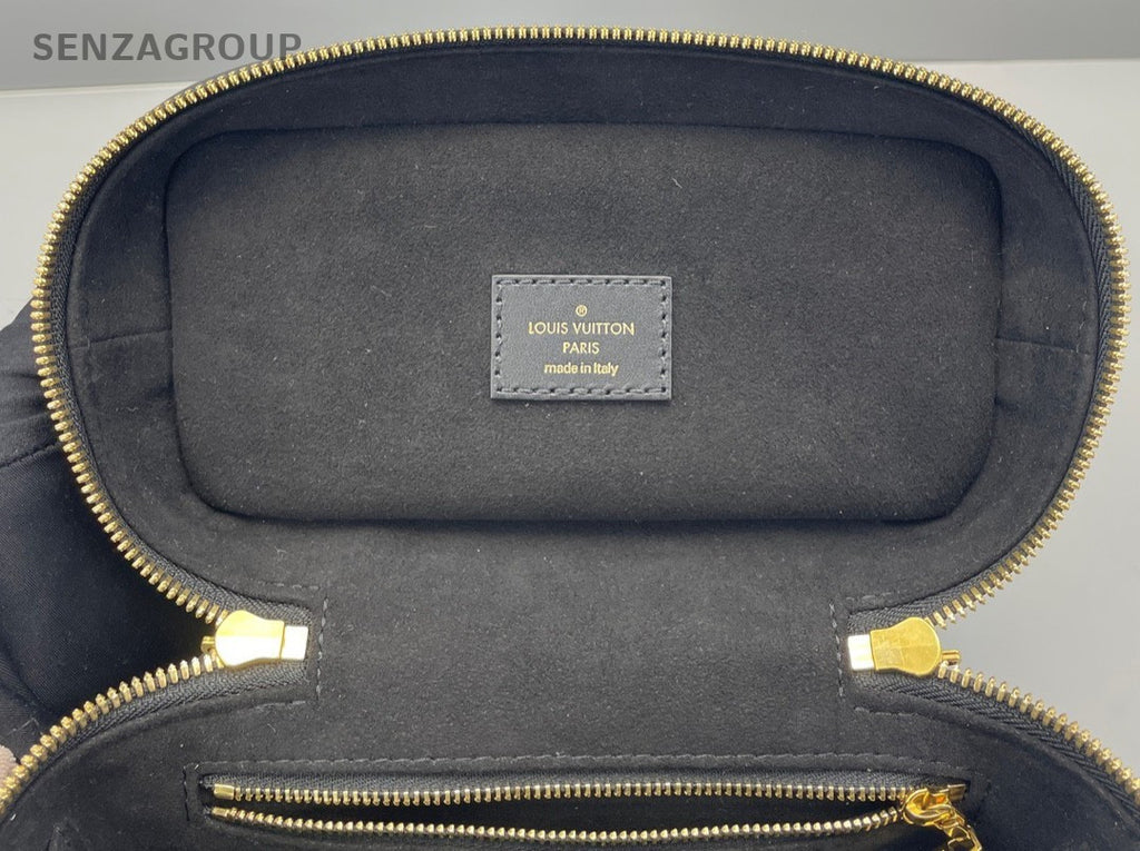 Louis Vuitton Vanity Make up Box Monogram Empreinte 2way Crossbody Black