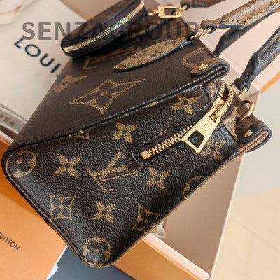 Louis Vuitton OnTheGo MM Monogram Brown Tote Bag for Women