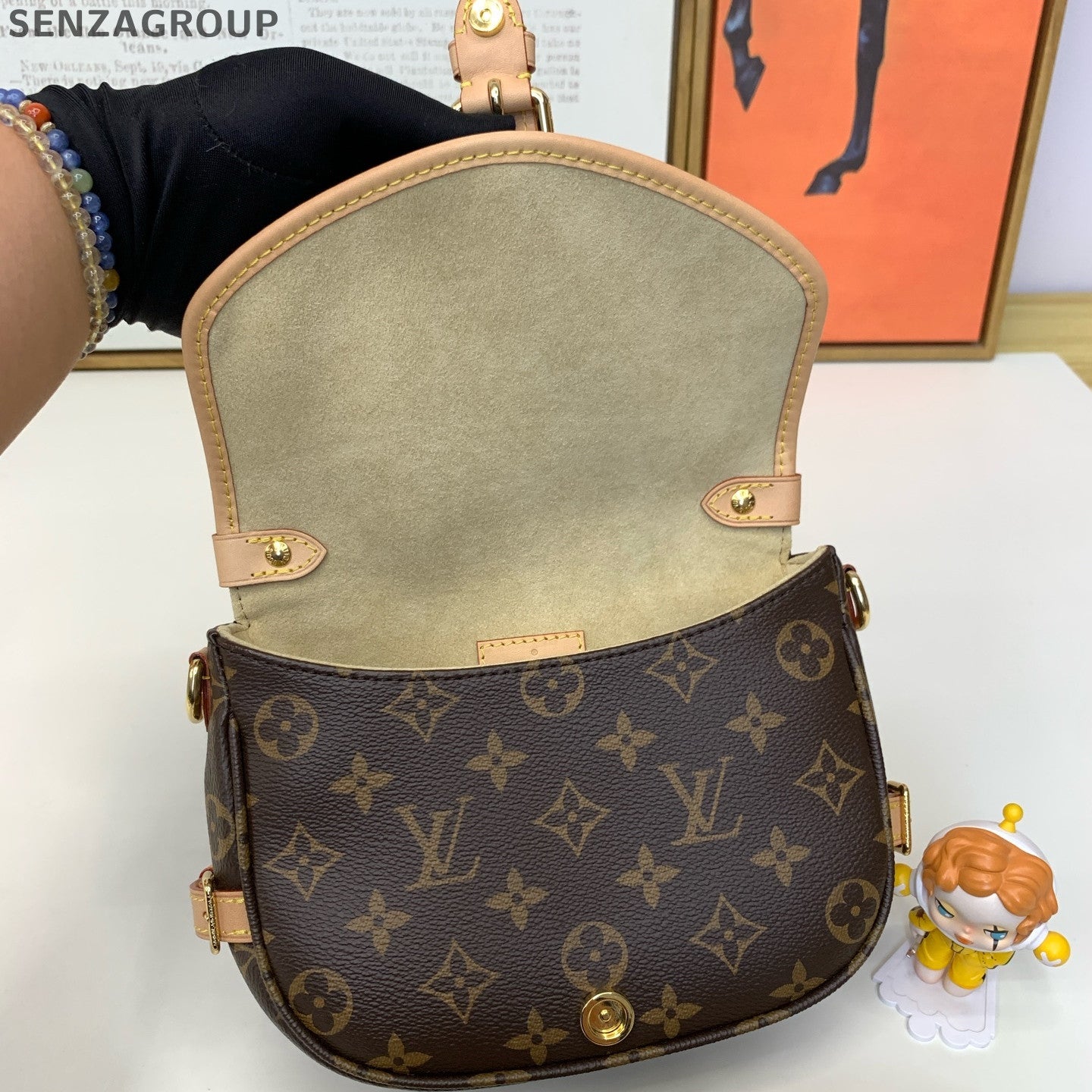 Louis Vuitton Saumur BB Monogram Handbag - Classic Women's Shoulder Bag