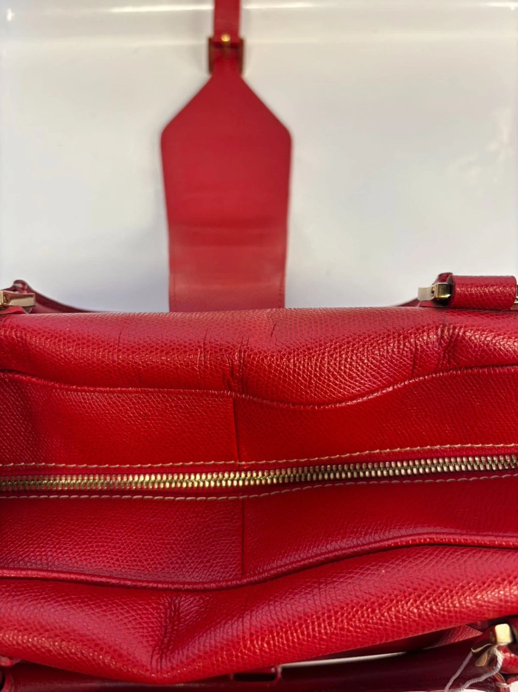 SJ0001 XP01682 LOEWE Traveler Bowling Handbag