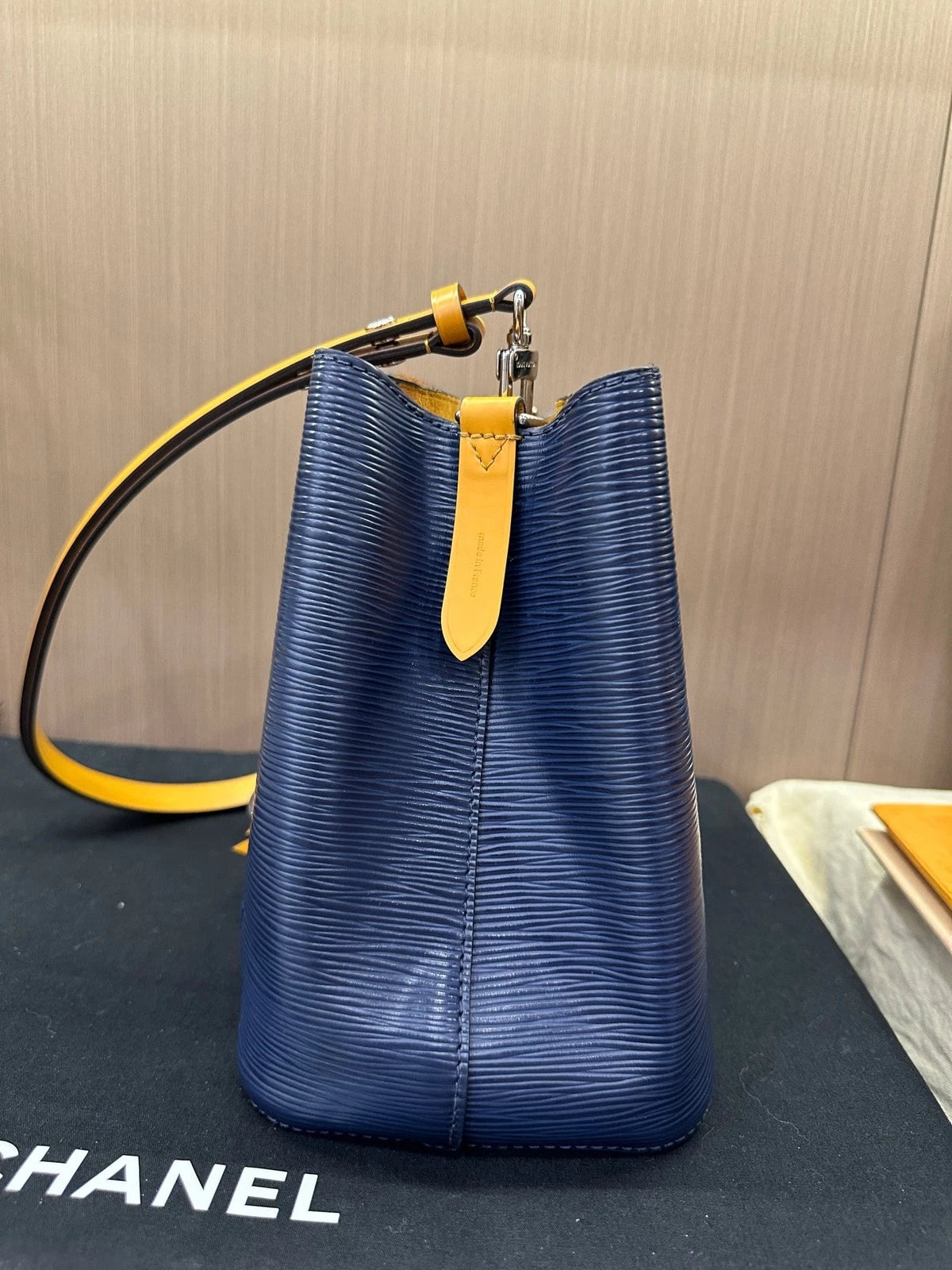 Louis Vuitton Neonoe BB Epi Leather Bucket Bag For Women