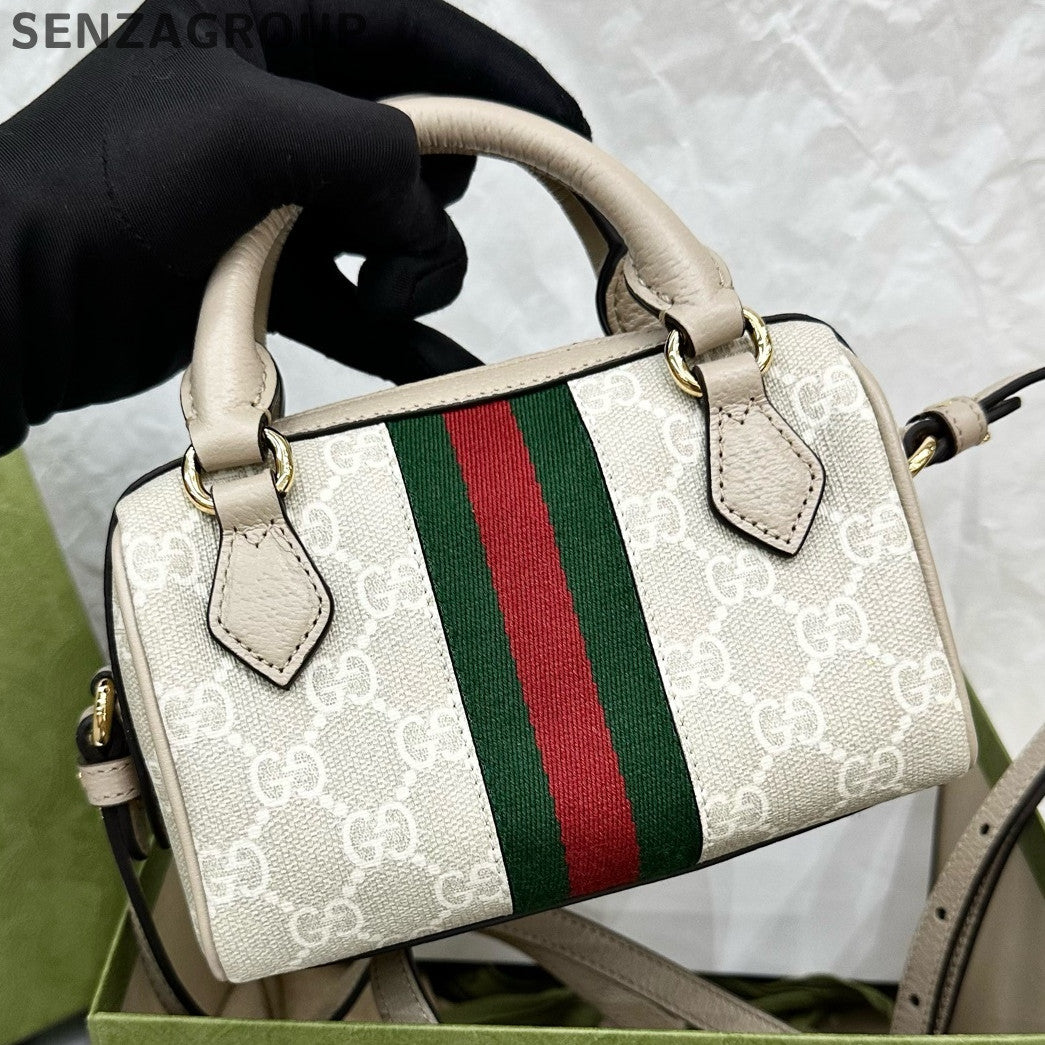 Gucci Ophidia Nano Bag Beige Women's Classic Shoulder Crossbody Bag