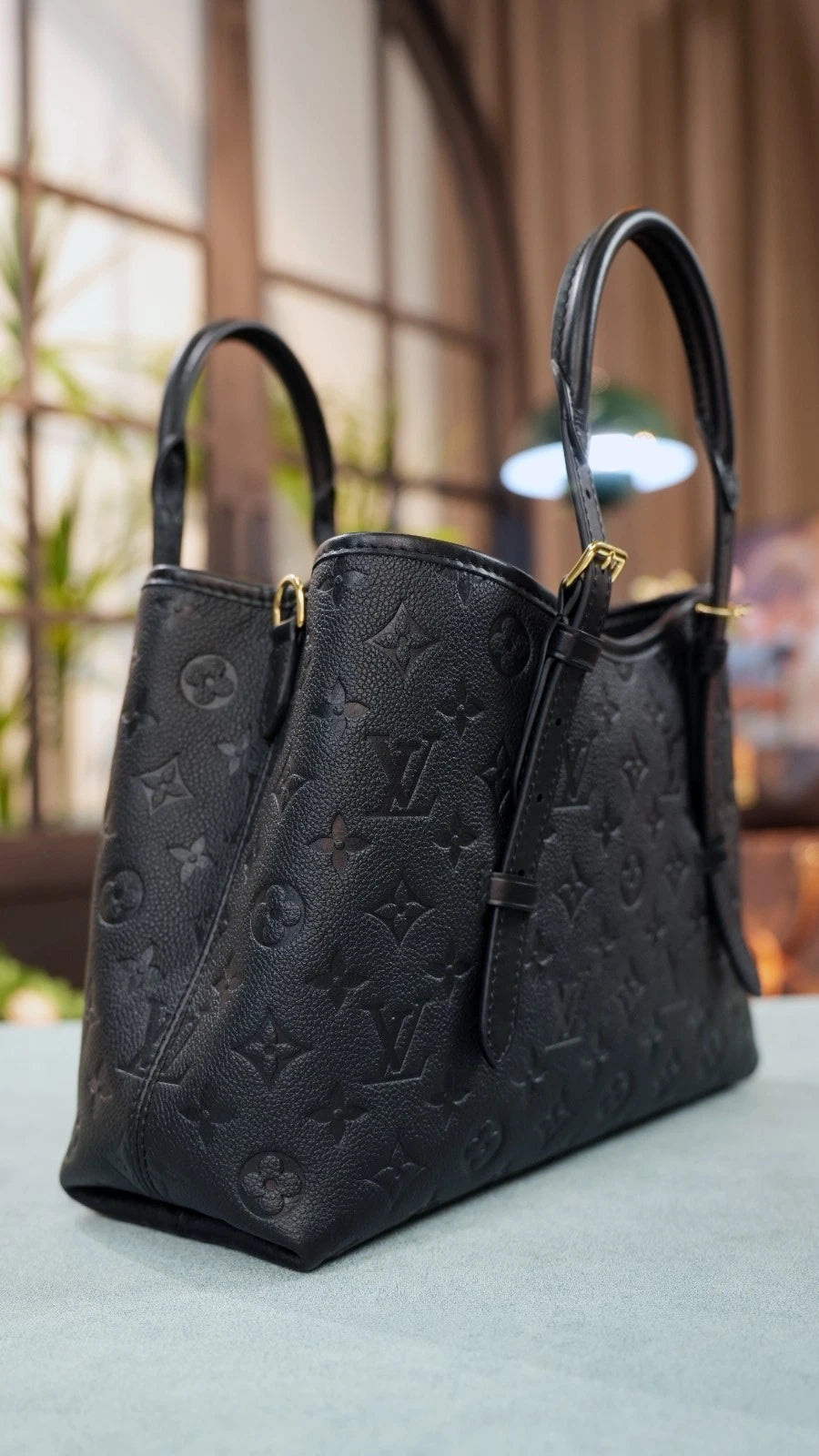 Louis Vuitton Monogram Empreinte Babylon Tote 2way Almost Brand NEW Women