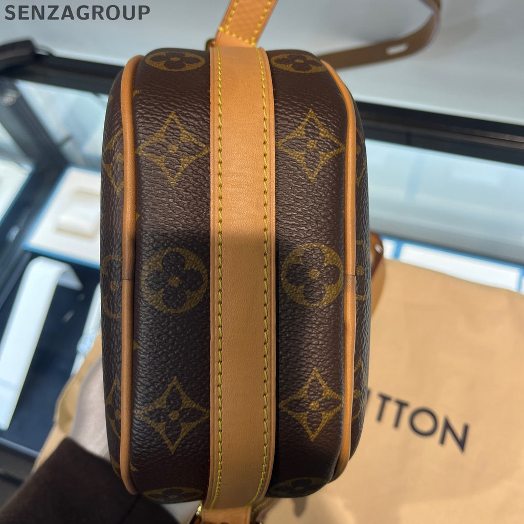 Louis Vuitton Boîte Chap Monogram Shoulder Crossbody Bag Brown Classic Women