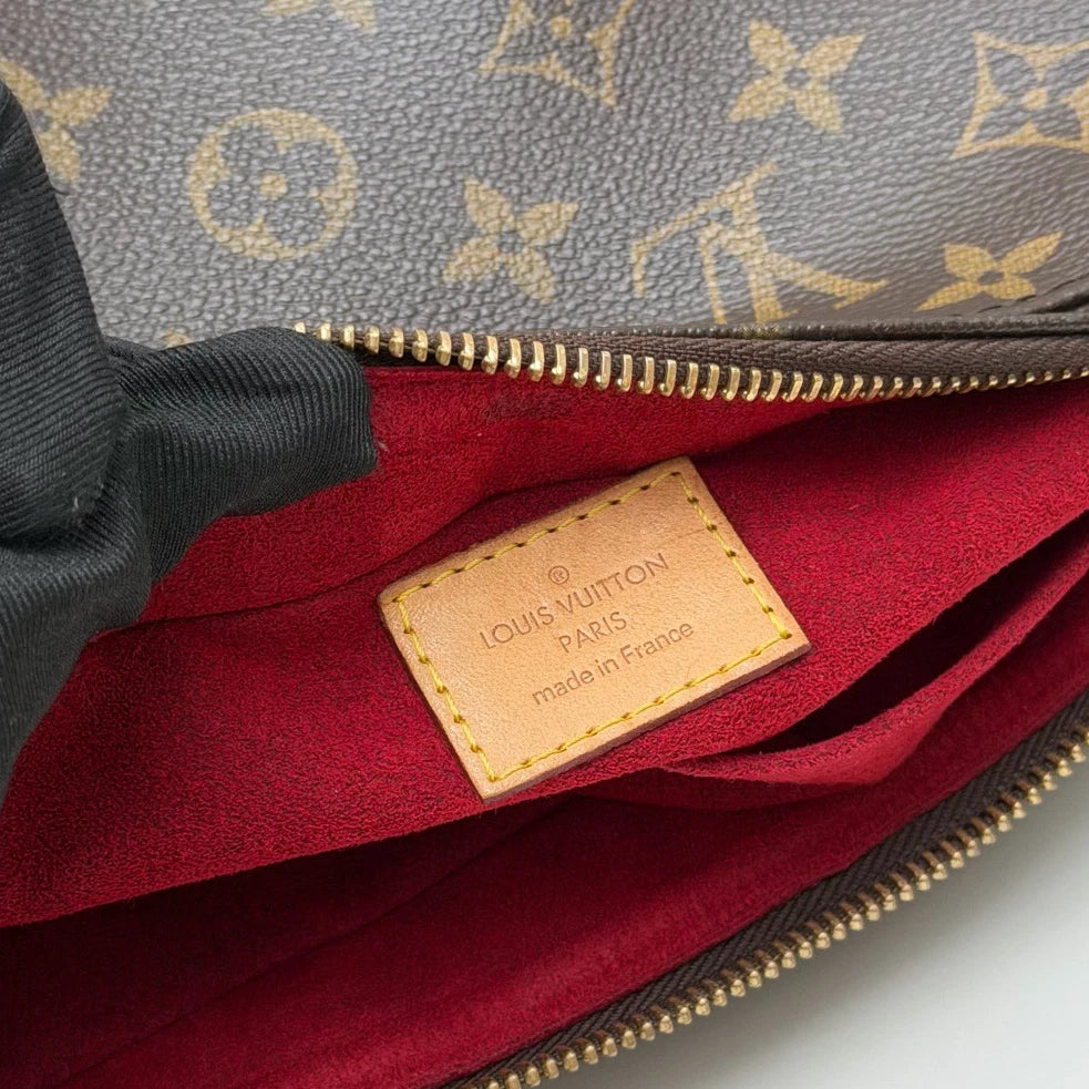 Louis Vuitton Vivacite Monogram Canvas Shoulder Bag Women Classic