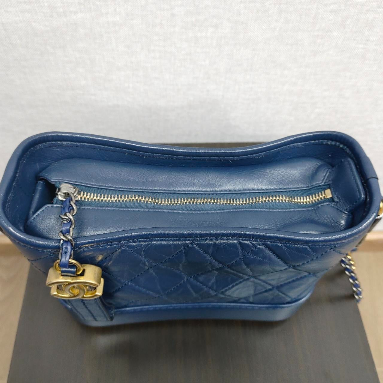 SJ0001 CHANEL Hobo Bag Gabrille pmblue