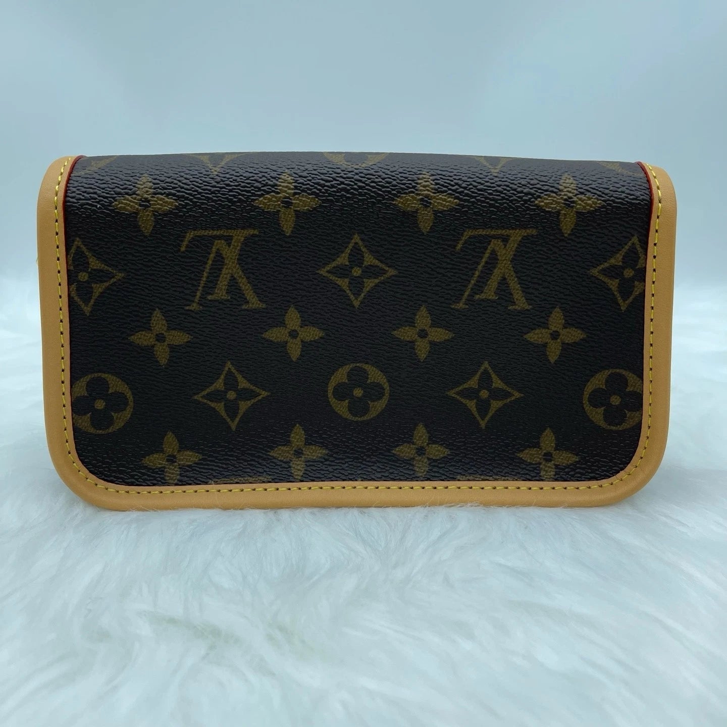 Louis Vuitton Classic Monogram Canvas Baguette Shoulder Crossbody Bag For Women