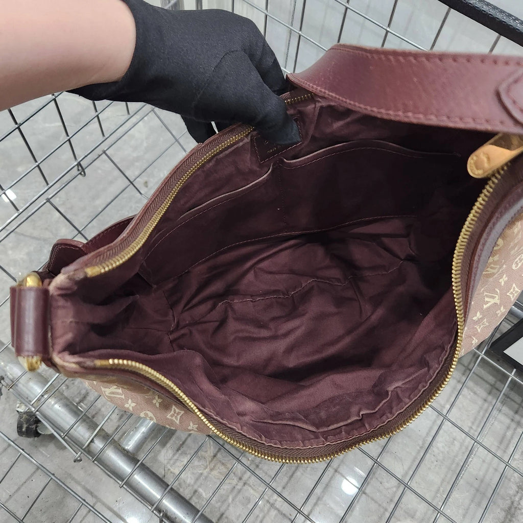Louis Vuitton Monogram Idylle Vintage Pink Denim Shoulder Bag
