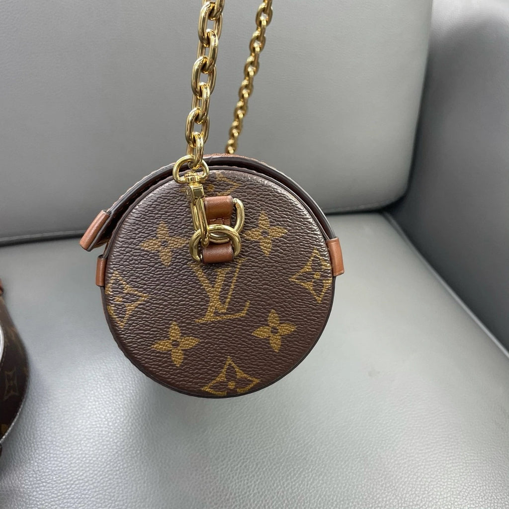 Louis Vuitton Monogram Canvas Papillon Trunk Cylinder Crossbody Women
