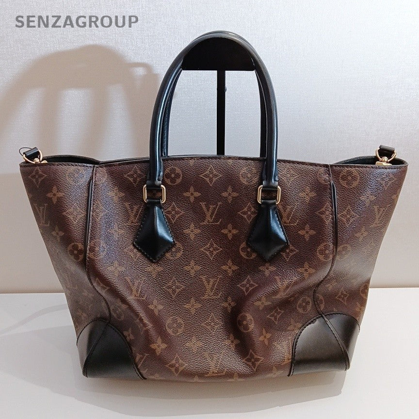 Louis Vuitton Phenix Monogram Handbag Shoulder Bag Brown Black Women Classic