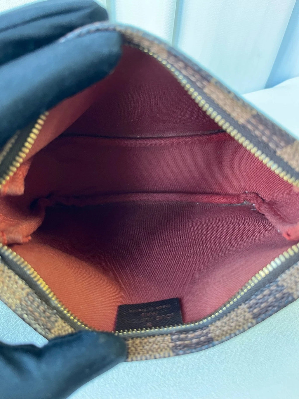 Louis Vuitton Brown Canvas Handbag Shoulder Bag For Women