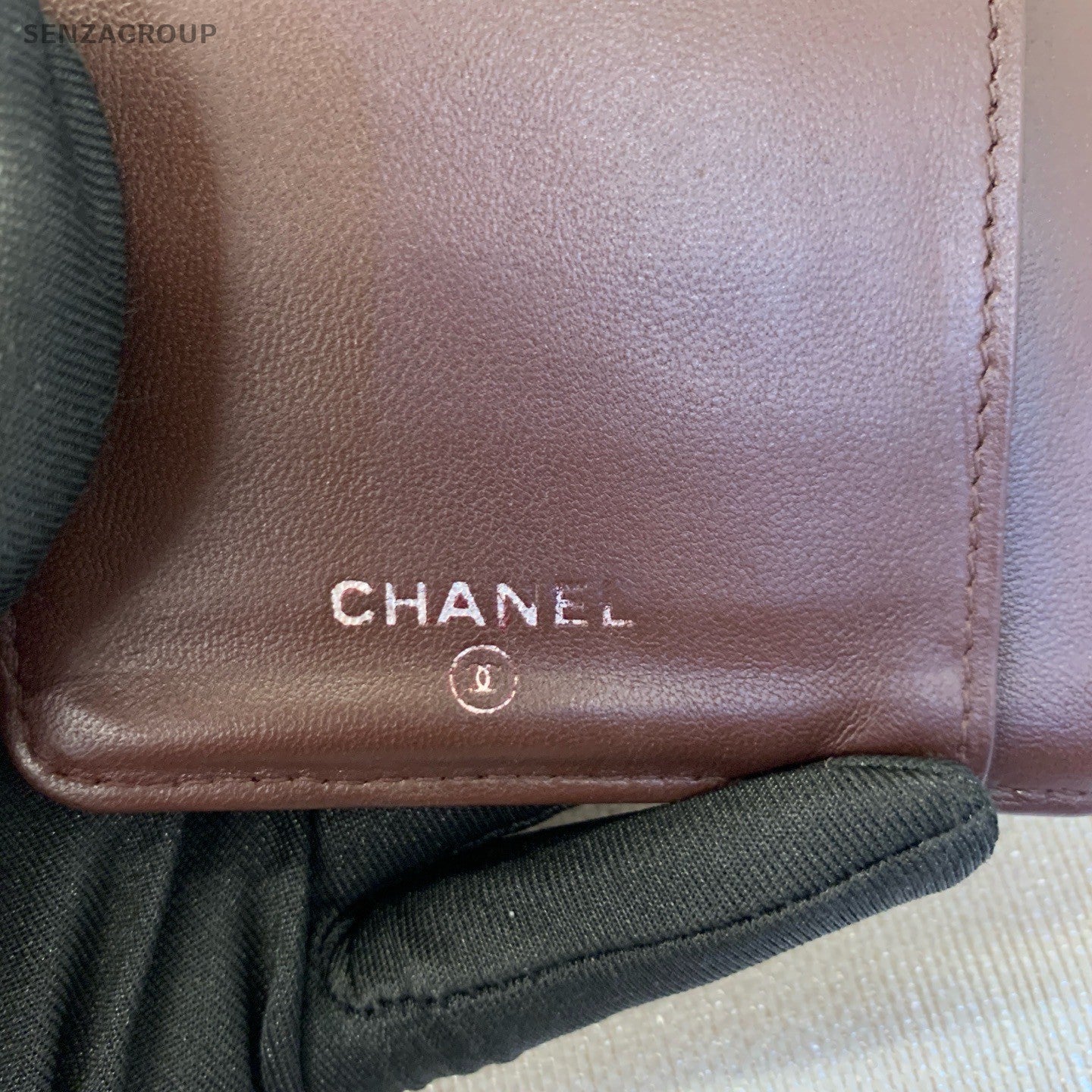 Chanel Quilted Clutch Wallet Black Women