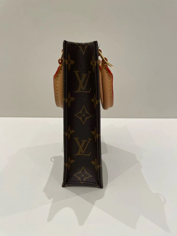 Louis Vuitton Canvas Small Top Handle Bag For Women
