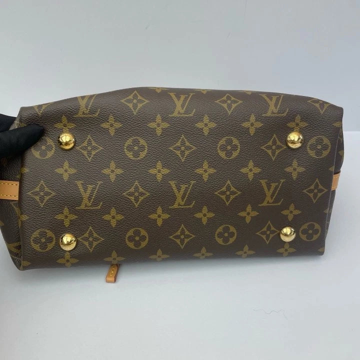Louis Vuitton Classic Monogram Canvas Carryall Small Tote Bag For Women