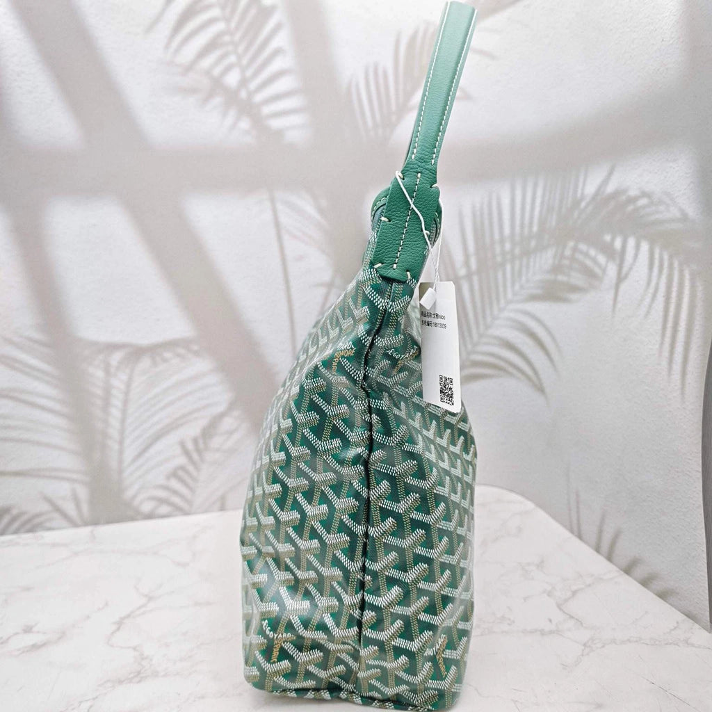 Goyard Green Monogram Canvas Hobo Tote Bag For Women