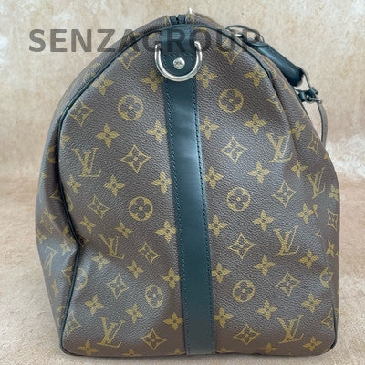 Louis Vuitton Monogram Keepall 55 Travel Bag - Unisex Shoulder Carry