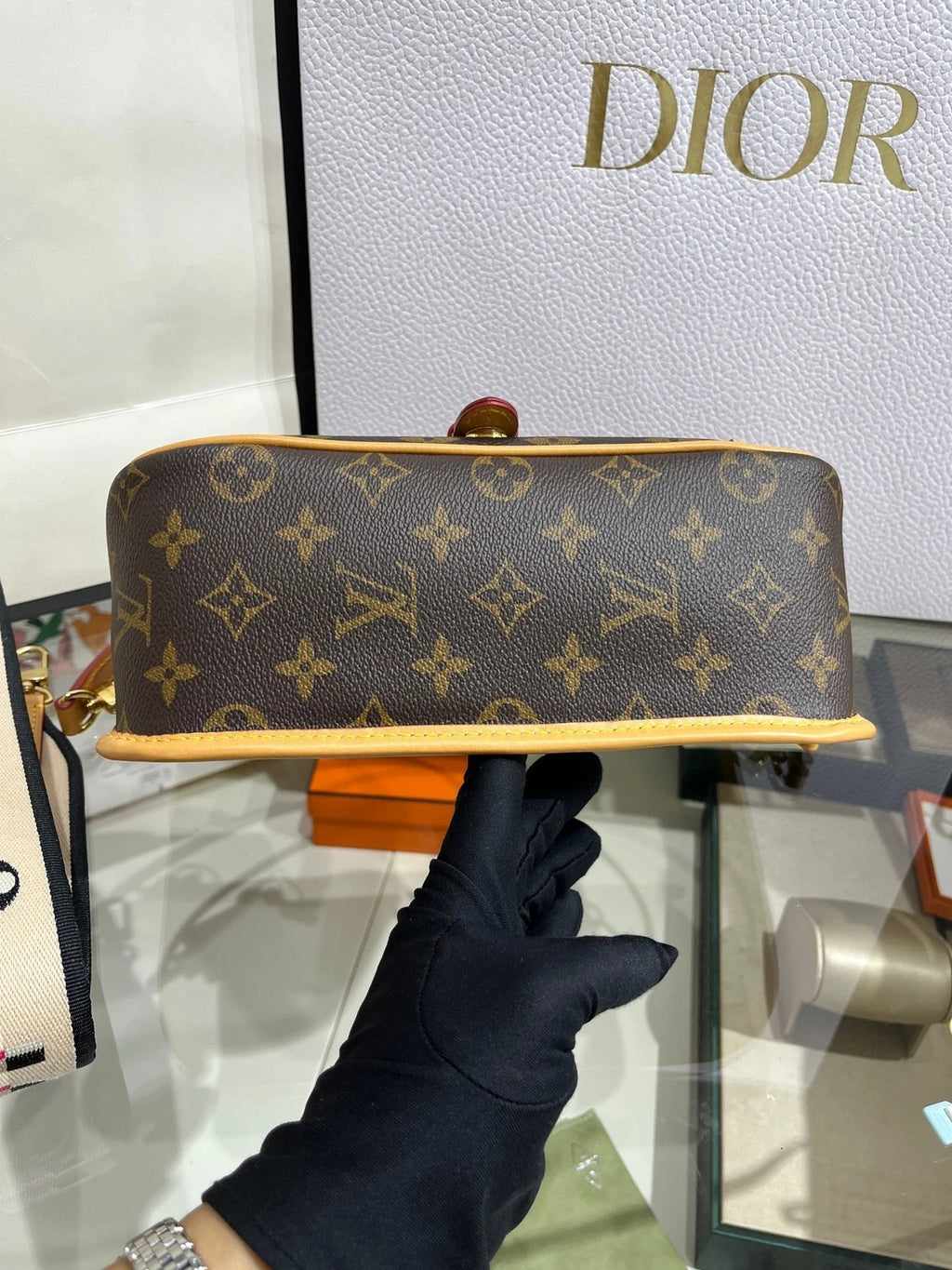 Louis Vuitton Monogram Canvas Shoulder Bag For Women