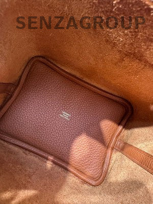 Hermès Picotin Lock Bag Brown TC Leather Women's Handbag