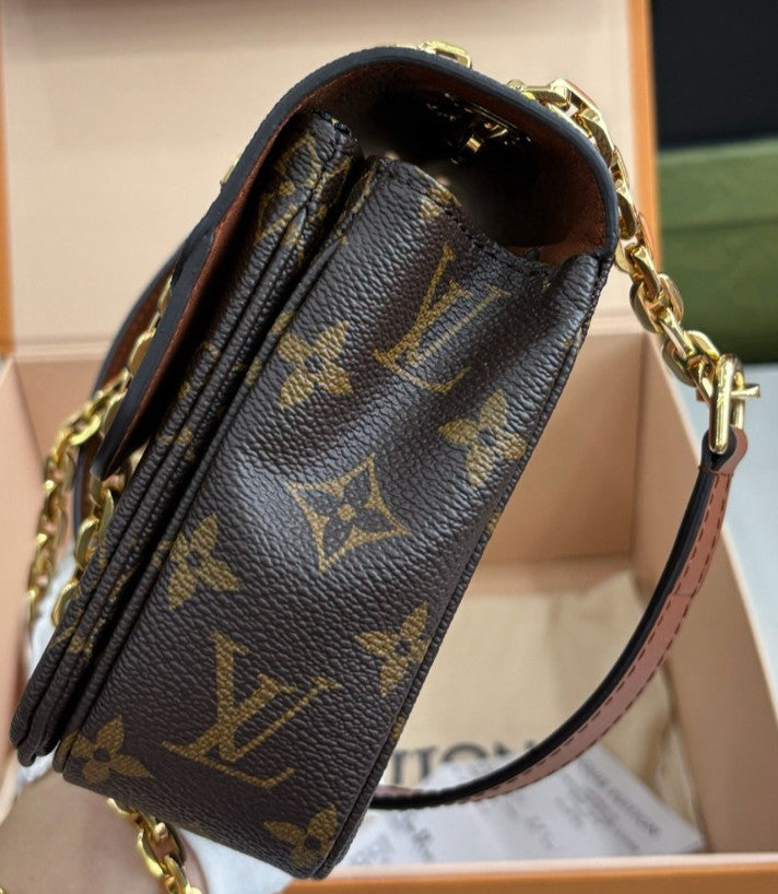 Louis Vuitton Marceau Monogram Chain Strap Shoulder bag Cross body Women
