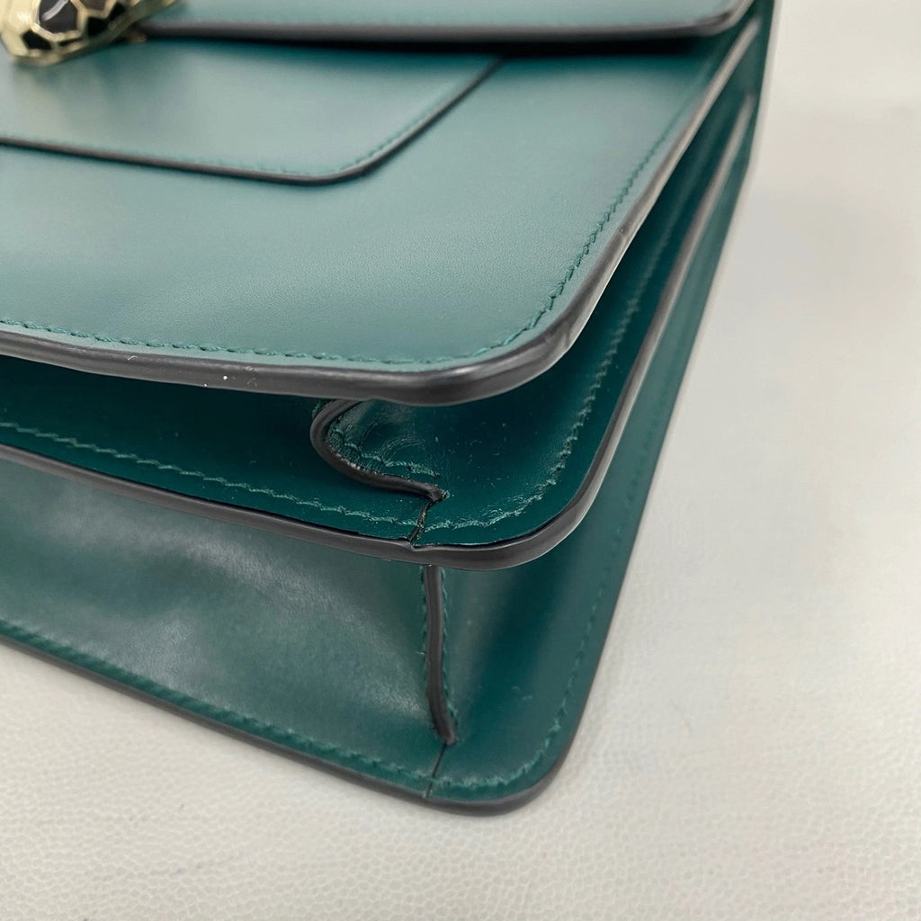Bvlgari Serpenti Top Handle Shoulder Bag For Women