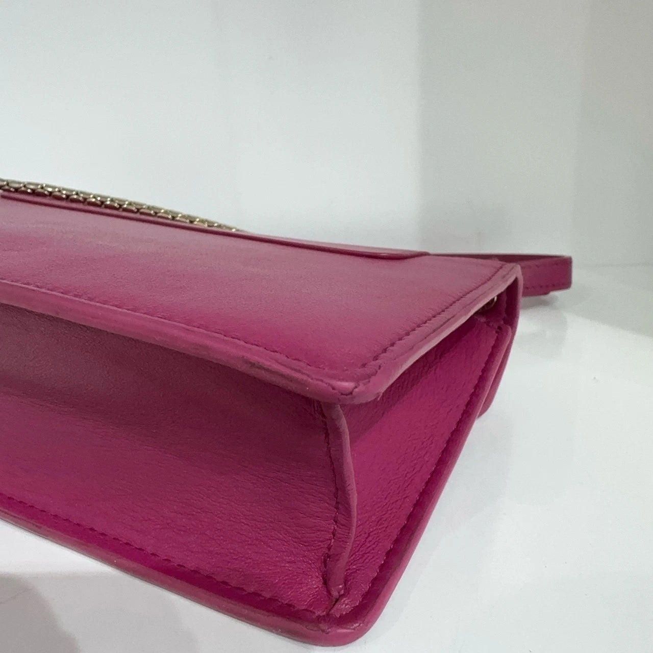 Bvlgari Rose Pink Chain Shoulder Crossbody Bag For Women